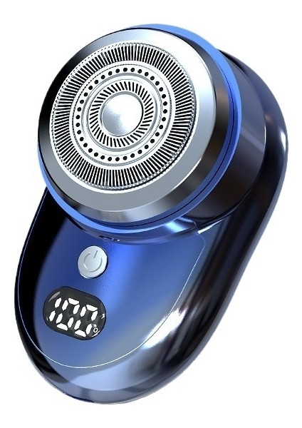 Mini Elektrikli Tıraş Makinesi Taşınabilir Ev Erkek Tıraş Makinesi Seyahat Yıkanabilir Dijital Ekran Sakal Tıraş Makinesi (Yurt Dışından)