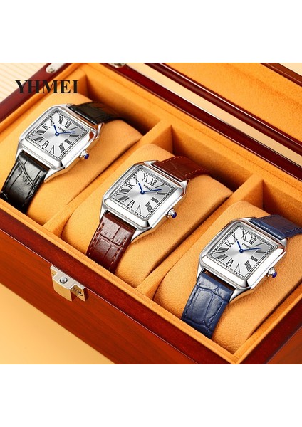 Kızlar Için Moda Izle Retro Küçük Kare Saat Basit Su Geçirmez Iş Bayanlar Kuvars Saat (Yurt Dışından) fırsatları