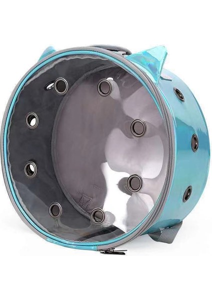 Giden Pet Çanta Taşınabilir Gözenekli Nefes Alan Uzay Kapsülü Kedi Sırt Çantası (Yurt Dışından)