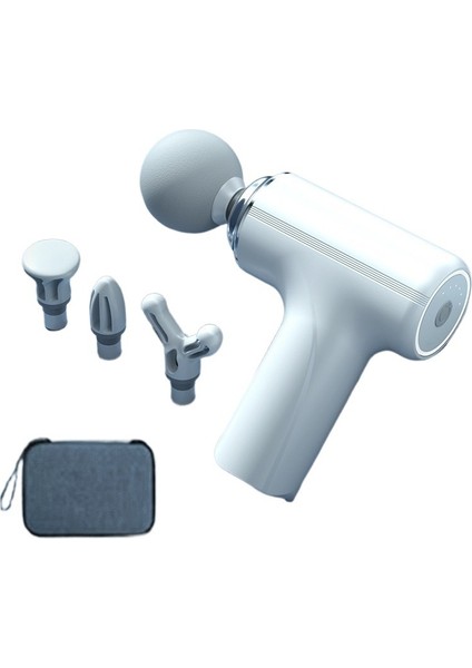 Yeni Fasya Tabancası Kas Gevşeme Masajı Fasya Tabancası Mini Taşınabilir Yüksek Frekanslı Masaj (Yurt Dışından)