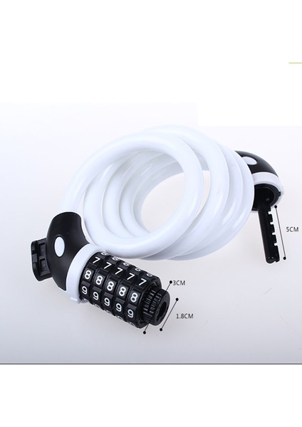 Bisiklet Için Beş Haneli Şifreli Kilit (Yurt Dışından) fırsatları