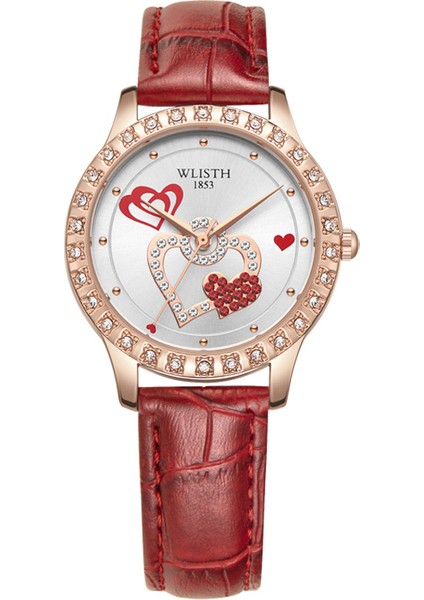 Bayanlar El Zarif Niş Işık Lüks Stil Izle Kadın Su Geçirmez Kuvars Izle (Yurt Dışından)