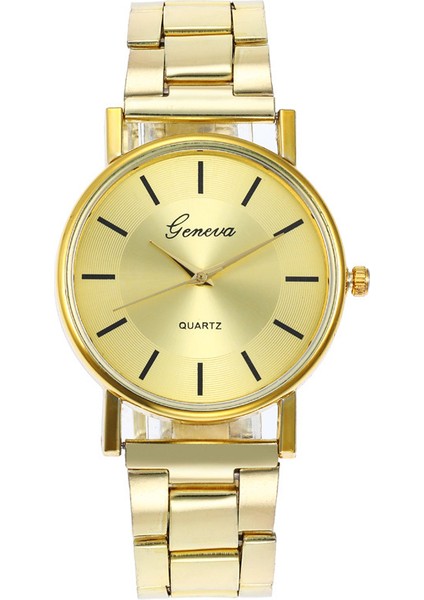 Unisex Izle Bayanlar Basit Moda Çelik Bant Saat (Yurt Dışından)