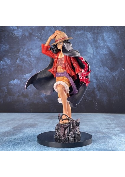 Tek Parça Luffy Şekil Heykeli Anime Süs Modeli (Yurt Dışından) modelleri