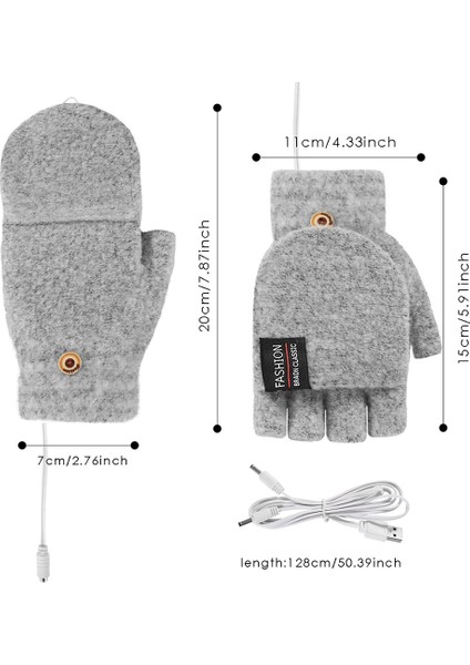 USB Şarj Edilebilir Isıtmalı Eldiven El Isıtıcıları Eldivenler Isıtıcı Yeniden Kullanılabilir Kış Sıcak Isıtma Dizüstü Kadın Erkek Için (Yurt Dışından) fiyatları