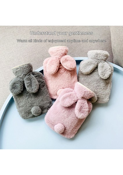 Tavşan Kuyruğu Peluş Su Enjeksiyonlu Sıcak Su Şişesi Pvc Sıcak Su Şişesi Taşınabilir Öğrenci Ev Kullanımı Sıcak Su Enjeksiyonu Sıcak Su Şişesi (Yurt Dışından) fiyatları