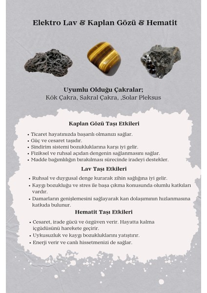 Yüksek Kalite Kaplangözü-Elektro Lav-Hematit Doğal Taş Bileklik Enerji Güç Denge modelleri