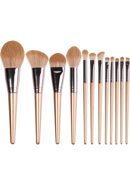 12'li Makyaj Fırçası Seti (Yurt Dışından)