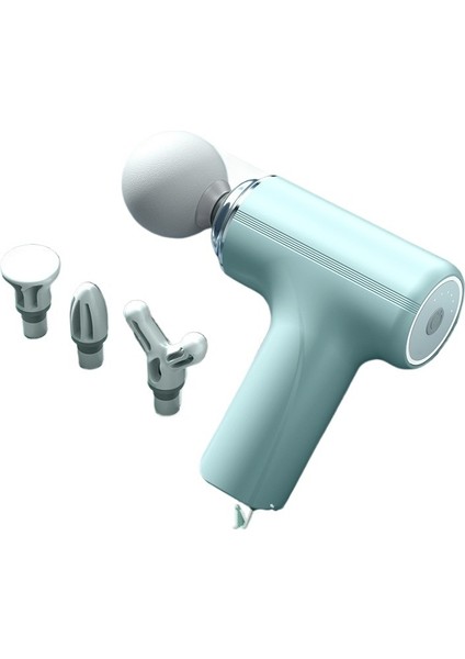 Yeni Fasya Tabancası Kas Gevşeme Masajı Fasya Tabancası Mini Taşınabilir Yüksek Frekanslı Masaj (Yurt Dışından)