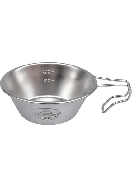 Açık Taşınabilir Kalınlaştırılmış Paslanmaz Çelik Kase (Yurt Dışından)