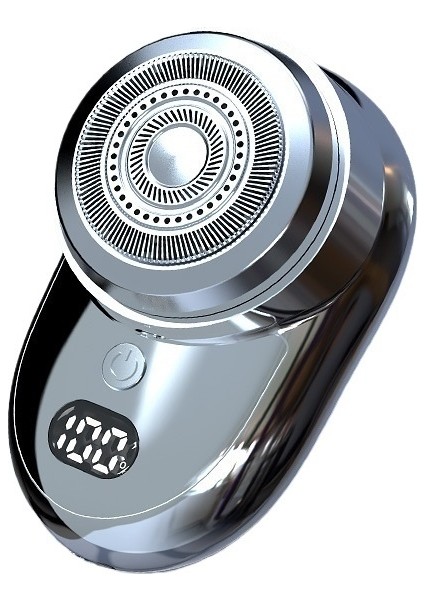 Mini Elektrikli Tıraş Makinesi Taşınabilir Ev Erkek Tıraş Makinesi Seyahat Yıkanabilir Dijital Ekran Sakal Tıraş Makinesi (Yurt Dışından)