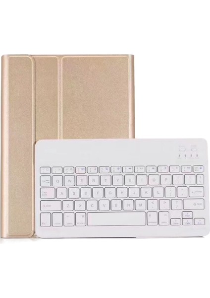 Tablet Pc Bluetooth Klavye Koruyucu Deri Kılıf (Yurt Dışından)