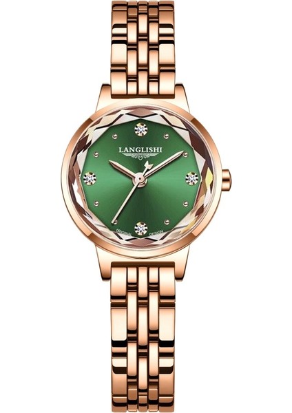 Isviçre Markası Kadın Saati Su Geçirmez Ultra Ince Moda Kuvars Saat Kadın Canlı Yayın Dış Ticaret Sıcak Modeli (Yurt Dışından)