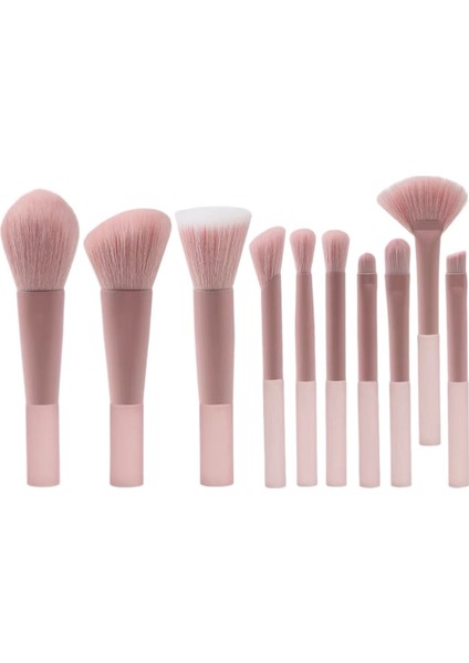 Yüz Güzelliği Için Yeni 10 Parçalı Mini Kiraz Çiçeği Makyaj Fırçaları, Şekillendirme, Gizleme, Fondöten ve Göz Farı Fırçaları Seti Için Makyaj Fırçaları (Yurt Dışından)