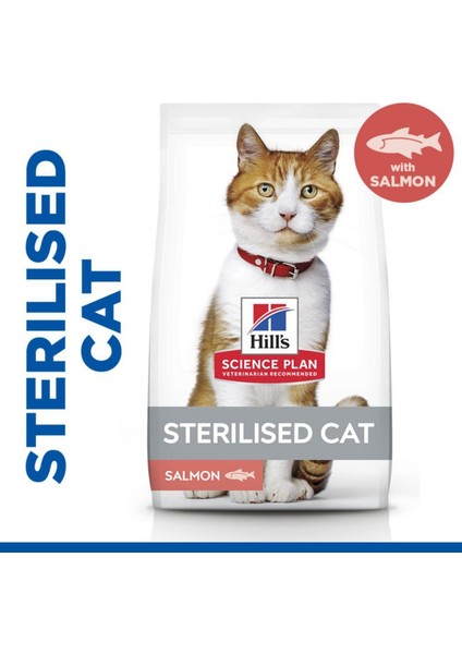 Somonlu Kısırlaştırılmış Yetişkin Kedi Maması 10 Kg