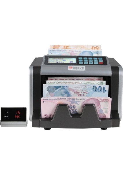 AL-4000 Para Sayma Makinesi Tl, Euro ve Usd Adet Sayım