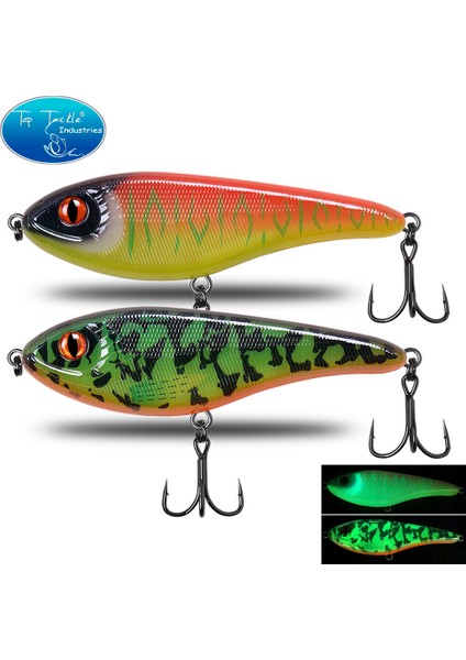 Cf Luminous Balıkçılık Yemi Yavaş Batıran Jerkbait 68MM/78MM/90MM/105MM Musky Pike Slider B (Yurt Dışından) fiyatları