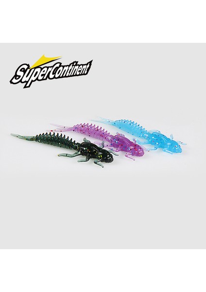 2023NEW Reach Yumuşak Yemler Yumuşak Plastik Yemler Larva 6cm/5cm Yüzen Tatlı Su Swimbaits Silikon Yumuşak Yem Solucanı Balıkçılık Için (Yurt Dışından) fiyatları