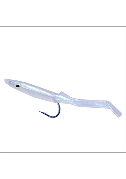 Adet/grup Balıkçılık Yemi Balık Yılan Balığı Yemi Beyaz Mavi Yumuşak Yemler Kancalı 8 cm 2.3g Küçük Balık Yılan Balığı Yapay Yem Pesca Leurre (Yurt Dışından)