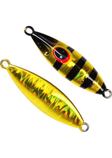 Tolu Slow Bee Slow Pitch Jig 30G 40G 60G 80G 100G 120G Shore Casting Jigging Kaşık Yem Glow Tuzlu Su Balıkçılığı Yemi Kancalı (Yurt Dışından)