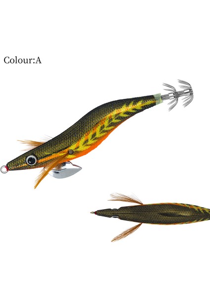 Fsdzso 2022 Yeni Aydınlık Yüzen Kalamar Jig 19G 130MM Eging Balıkçılık Kalamar Yemi Kalamar Ahtapot Balıkçılığı Için Yapay Yem (Yurt Dışından)