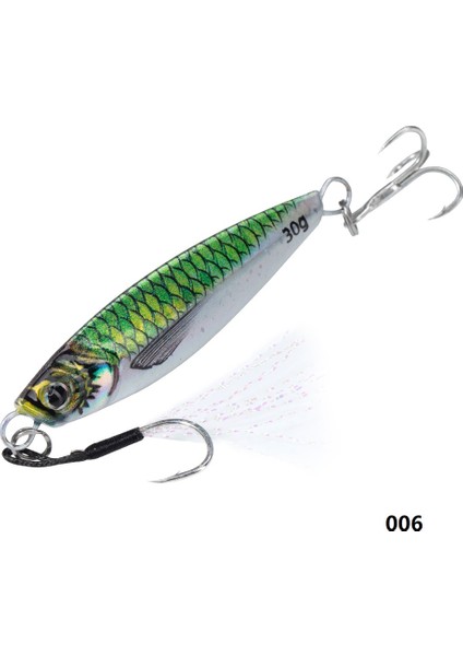 Hunthouse Metal Jig Balıkçılık Yemi Batıran Yavaş Jigging 7G-80G Atış Sert Yem Tuzlu Su Yapay Turna Seab Balık Takımı (Yurt Dışından)