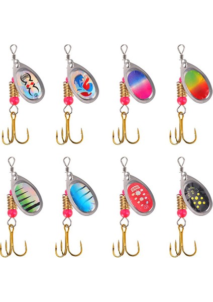 16 Adet Metal Spinner Yem Balıkçılık Yemi Yapay Spinnerbait Pike B Alabalık Balıkçılığı Için Balıkçı Çantasıyla (Yurt Dışından) modelleri