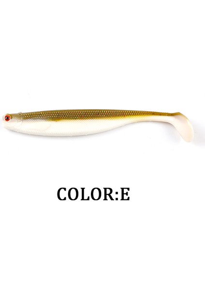 Yeni Supercontinent Shadteez T-Tail 50MM 70MM 100MM Pike Zander Predator Balıkçılık 3D Gözler Yumuşak Yem Balıkçılık Yemleri (Yurt Dışından)