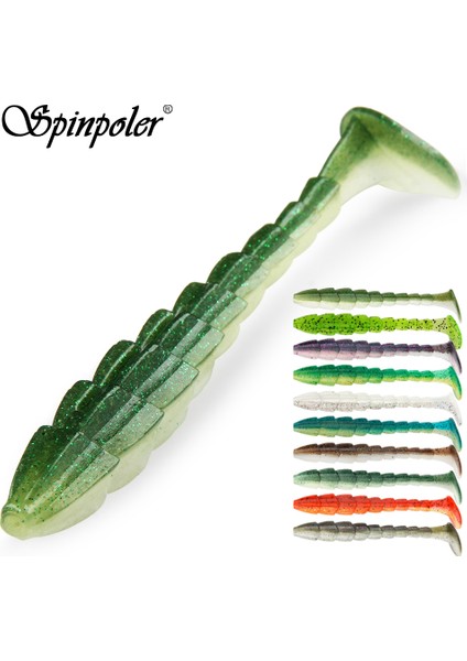 Spinpoler Breaker Yumuşak Yem Balıkçılık Yemi Kürek Kuyruk Sopa Solucan 7cm 9cm 11.5cm Tuzlu Böcek Yem Yemi Wobbler B Turna Alabalık (Yurt Dışından) fiyatları