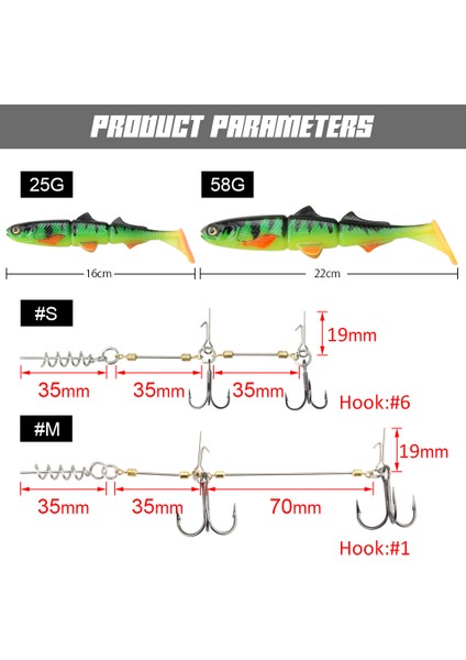 Spinpoler Pike Stinger Rig Kanca Sistemi 3D Swimbait Yumuşak Yem Balıkçılık Yem Küreği T Kuyrukları Zander Pike Büyük Oyun Balığı Için (Yurt Dışından) fırsatları