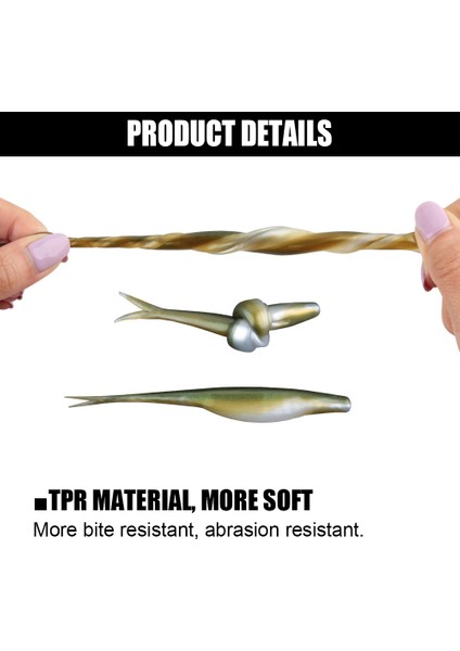 Spinpoler Tpr Jerk Shad Hafif Çatallı Kuyruk Yüzen Yapay Silikon Swimbait Balıkçılık Yemi Zander Pike Levreği B Pesca (Yurt Dışından)