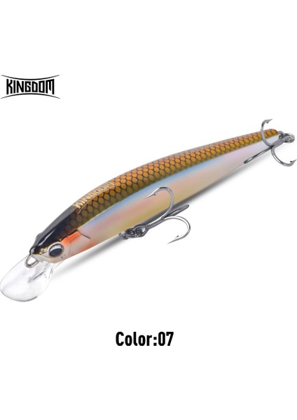 Kingdom Yapay Batık Minnow Balıkçılık Yemi 7.5g 14G 18G 70MM 90MM 110MM Jerkbaits Sert Yem Sea B Balıkçılık Takımları (Yurt Dışından)