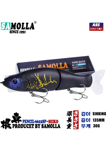 Yavaş Batma Swimbaits Balıkçılık Yemleri 30G Whopper Titreşim Yumuşak Kuyruk Veya Pike ve B Sert Yemler Isca Yapay Aksesuarlar (Yurt Dışından) fiyatları