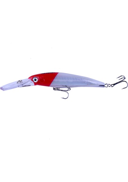 Hengjia 1 Adet 17CM 30G Derin Dalış Büyük Minnow Yemi Yapay Wobbler Sert Yem Crankbait Sea B Pike Levreği Olta Takımı (Yurt Dışından)
