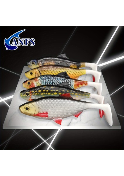 Anfs 2 Adet Yumuşak Balıkçılık Seti 3D 14CM/5.5 Inç Yapay Yem Shad Pike Levreği Zander Yayın Balığı Olta Takımı Isca Yapay (Yurt Dışından) fiyatları