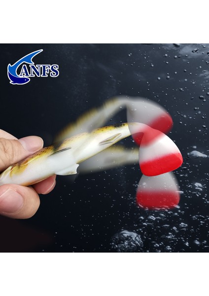 Anfs 2 Adet Yumuşak Balıkçılık Seti 3D 14CM/5.5 Inç Yapay Yem Shad Pike Levreği Zander Yayın Balığı Olta Takımı Isca Yapay (Yurt Dışından) fırsatları