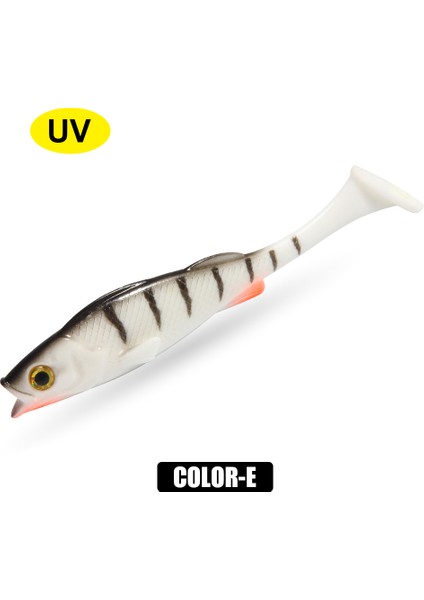 Spinpoler Vigour Levrek Shad Yumuşak Swimbait Balıkçılık Yemi 7CM/11CM/14CM Pike Zander B Kürek T Kuyruklu Pesca Sahte Balık Yemi (Yurt Dışından)