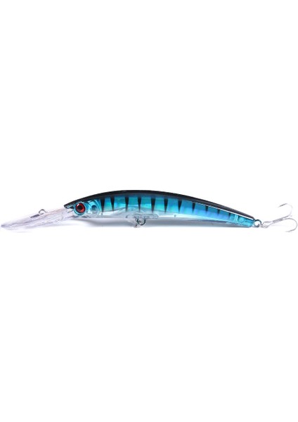 Hengjıa 17CM 23.5g Minnow Balıkçılık Yemi Lazer Yapay Yem 3D Gözler Balıkçılık Wobblers Yem Crankbaits Balıkçılık Takımı Dalış 2.5m (Yurt Dışından)