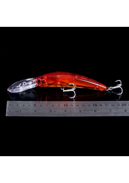 Hengjıa 17CM 23.5g Minnow Balıkçılık Yemi Lazer Yapay Yem 3D Gözler Balıkçılık Wobblers Yem Crankbaits Balıkçılık Takımı Dalış 2.5m (Yurt Dışından)