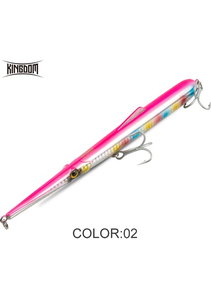 Kingdom Sinking Yüzen Balıkçılık Yemleri Kalem Sert Wobbler'lar Yapay Yemler 11G 13G 30G 40G Balıkçılık Aksesuarları Tuzlu Su Yemleri (Yurt Dışından)