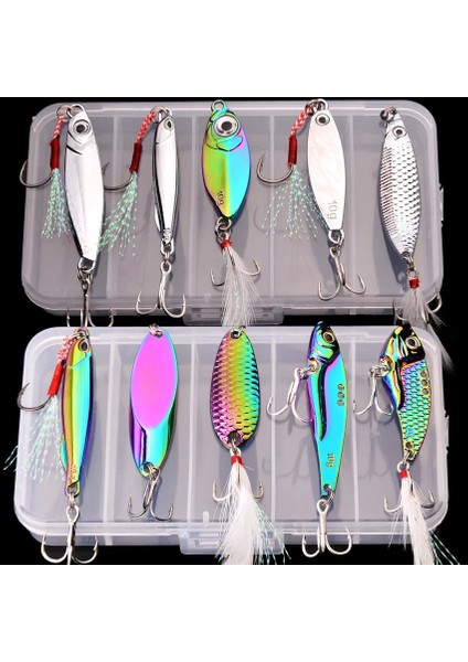 Adet/grup Wobbler Yemleri 3G/10G/15G Metal Vib Balıkçılık Yemi Seti Batabilen Sert Metal Vıb Deniz Balıkçılığı Yemleri Yapay Pesca Yemi (Yurt Dışından) fiyatları