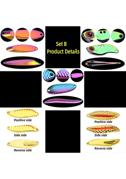 Adet/grup Wobbler Yemleri 3G/10G/15G Metal Vib Balıkçılık Yemi Seti Batabilen Sert Metal Vıb Deniz Balıkçılığı Yemleri Yapay Pesca Yemi (Yurt Dışından) fırsatları