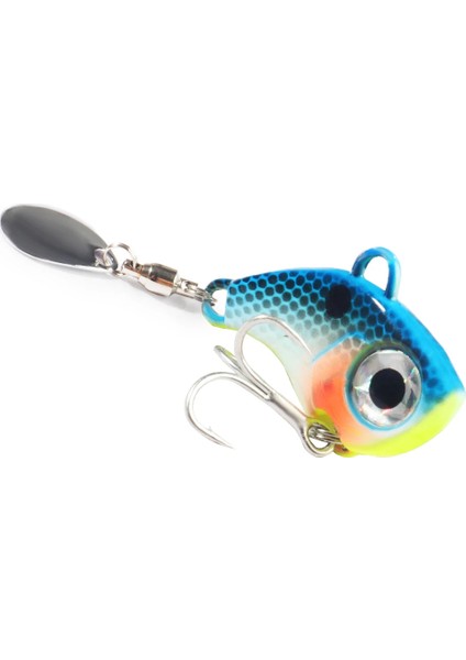 Spinner Bait Vıb Spoon Metal Jig Balıkçılık Titreşim 10G 20G 30G Yapay Sert Yem Sequins Pesca Wobble Dönen Döndürme Yemi (Yurt Dışından)