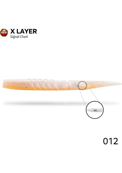Hunthouse Resmi Mağazası Xlayers Yumuşak Yem 115MM/5.3G/6 Adet 150MM/14G/4 Adet Çıngıraklı Pvc Malzeme Lerrue Balıkçılık Için Turna B (Yurt Dışından)