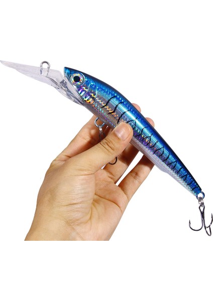 48-90-95G Balıkçılık Yemi Derin Dalış Minnow Isca Yapay Yem Wobblers Takım Pesca Sazan Turna Walleye Al Deniz Balıkçılığı Yemi (Yurt Dışından)
