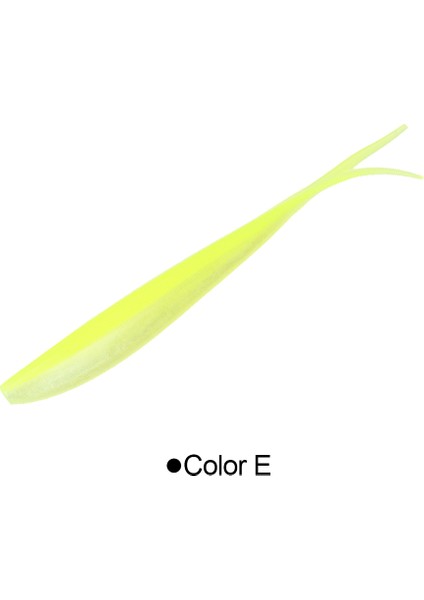Spinpoler 2" 3" 4" Yumuşak Balıkçılık Yemleri Jerk Minnow Shad Drop Shot Yumuşak Yem Swimbait B Alabalık Turna Balığı Walleye Pesca Için Bölünmüş Kuyruk (Yurt Dışından)