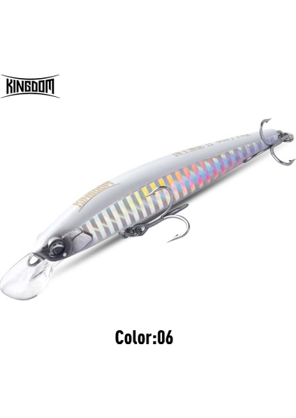 Kingdom Yapay Batık Minnow Balıkçılık Yemi 7.5g 14G 18G 70MM 90MM 110MM Jerkbaits Sert Yem Sea B Balıkçılık Takımları (Yurt Dışından)