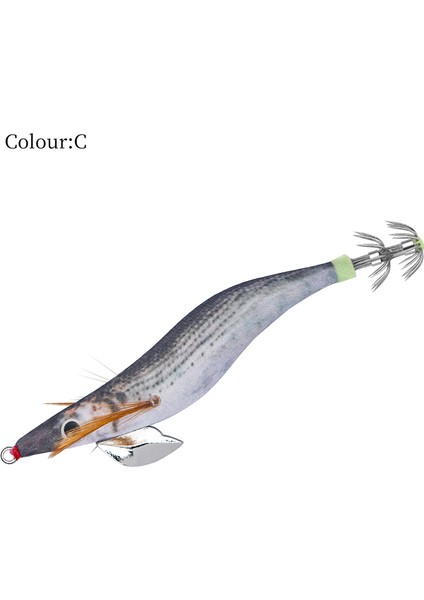 Fsdzso 2022 Yeni Aydınlık Yüzen Kalamar Jig 19G 130MM Eging Balıkçılık Kalamar Yemi Kalamar Ahtapot Balıkçılığı Için Yapay Yem (Yurt Dışından)