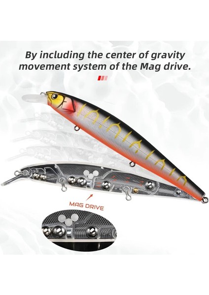 Allblue Kraken 160SP Balıkçılık Yemi Wobbler 16CM 34G Sert Plastik Yapay Yem Askı Minnow Pike B Levrek Tatlı Su Takımı (Yurt Dışından) fırsatları