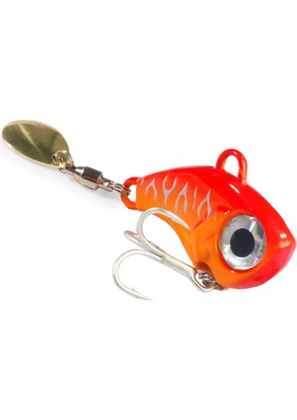 Spinner Bait Vıb Spoon Metal Jig Balıkçılık Titreşim 10G 20G 30G Yapay Sert Yem Sequins Pesca Wobble Dönen Döndürme Yemi (Yurt Dışından)